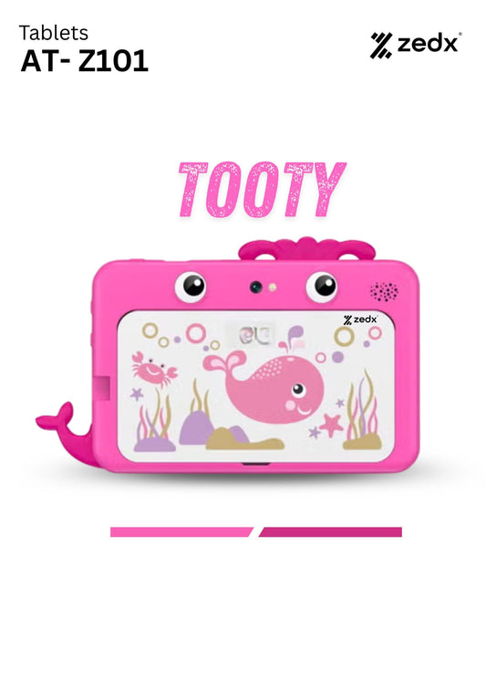 ZEDX KIDS TAB AT Z101 7Inch Display 4GB 64GB Storage – Classy Pink