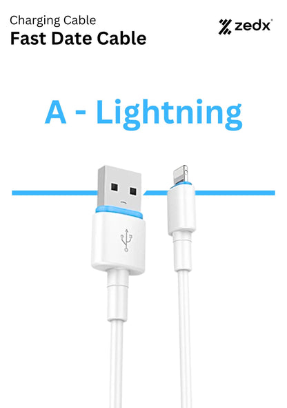Fast Data Cable 1000mm 3.0A Output Type A – Lightning