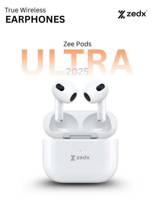 ZEDX ZeePods ULTRA- True Wireless Stereo)