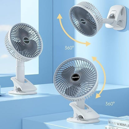 Portable Rechargeable Desktop Fan