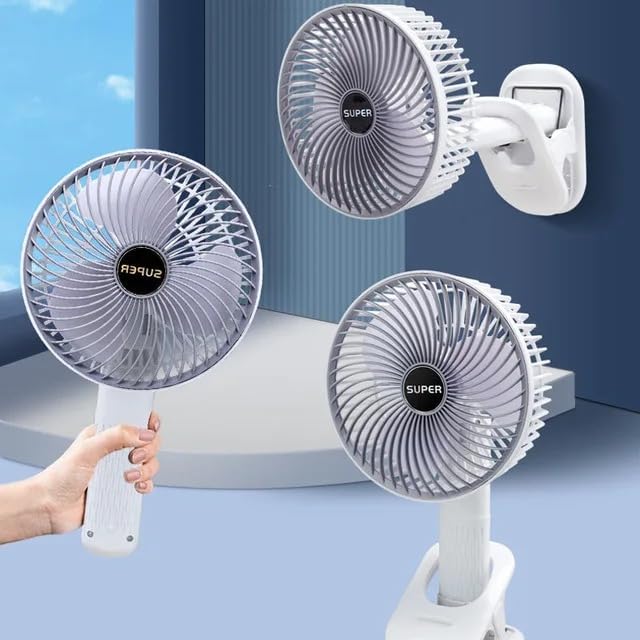 Portable Rechargeable Desktop Fan