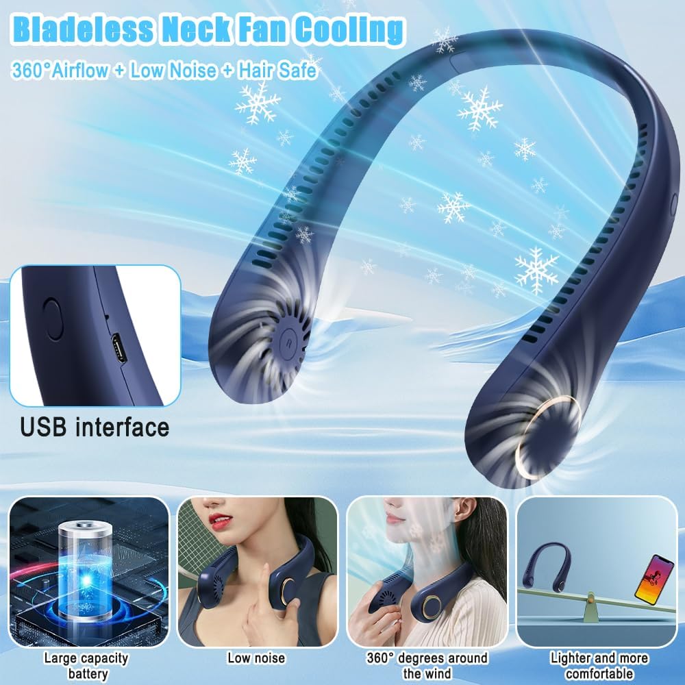 Portable Neck Fan: