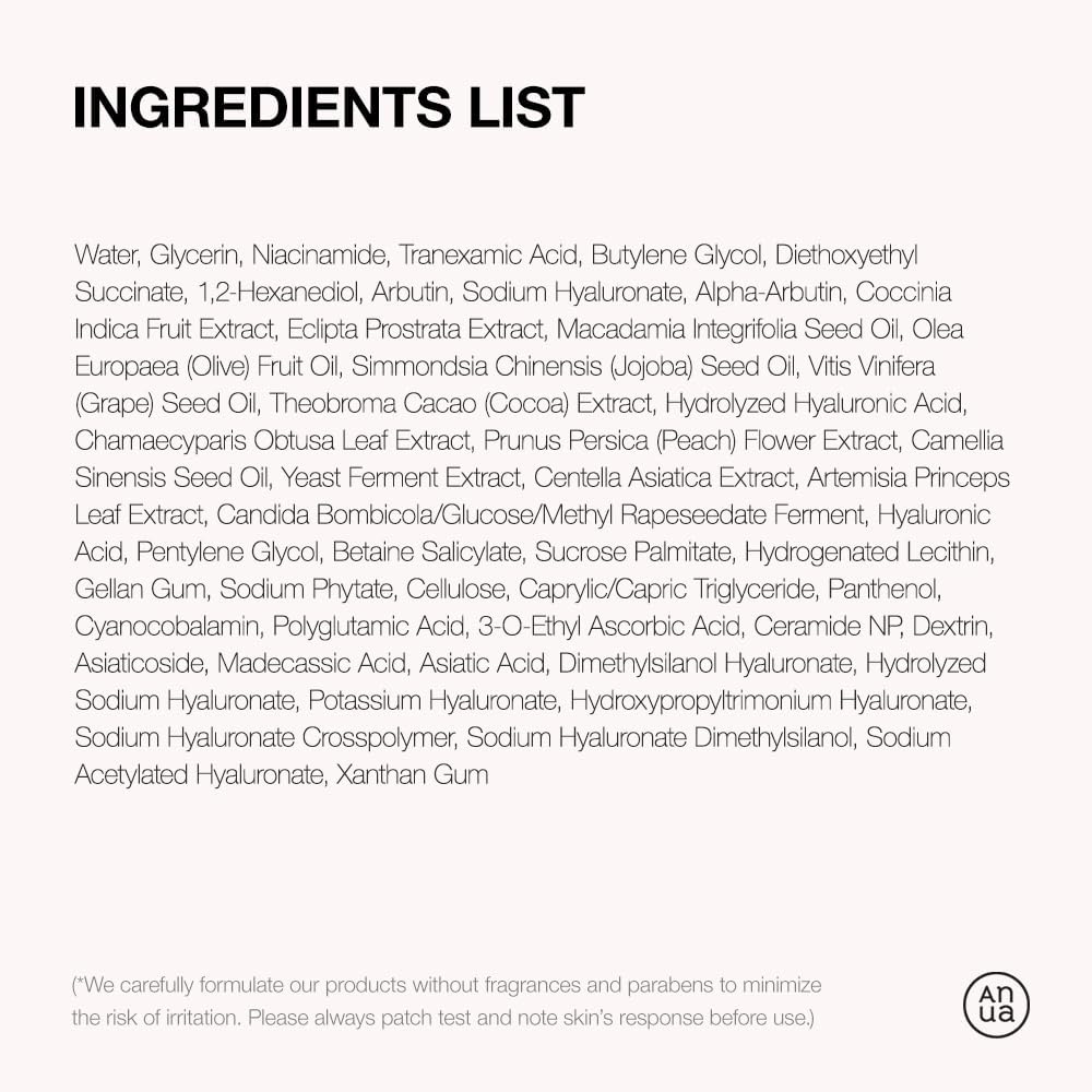 ANUA Niacinamide 10 + TXA 4 Serum: