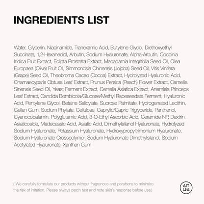 ANUA Niacinamide 10 + TXA 4 Serum: