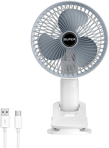 Portable Rechargeable Desktop Fan
