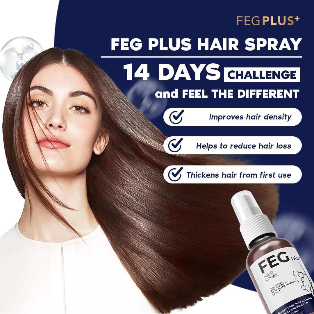 FEG PLUS Minoxidil Hair & Beard Growth Serum: