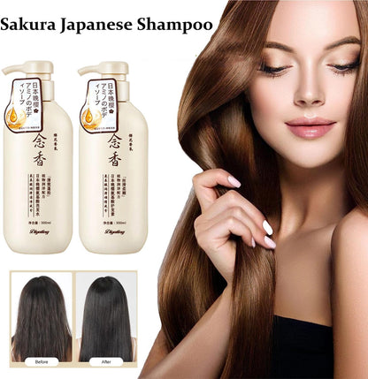 Sakura Japanese Shampoo for Hairs: