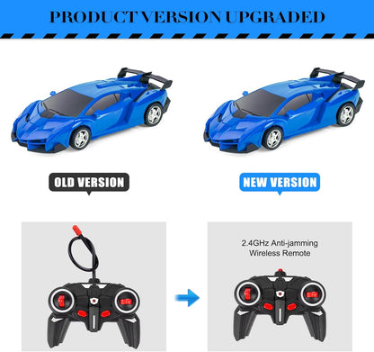 RC Robot Car 2-in-1 Transformer Toy: