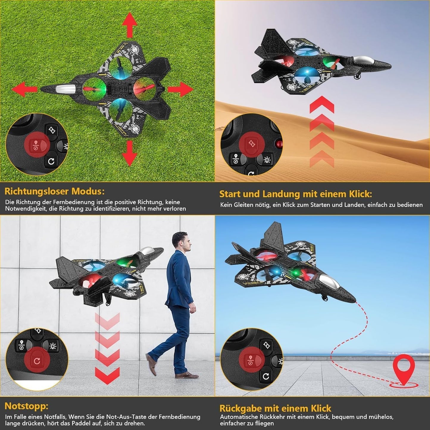 RC Remote Control Fighter Plane: