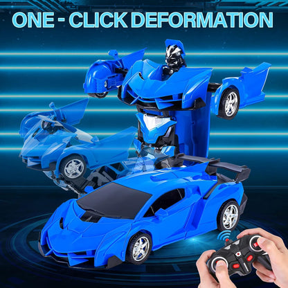 RC Robot Car 2-in-1 Transformer Toy: