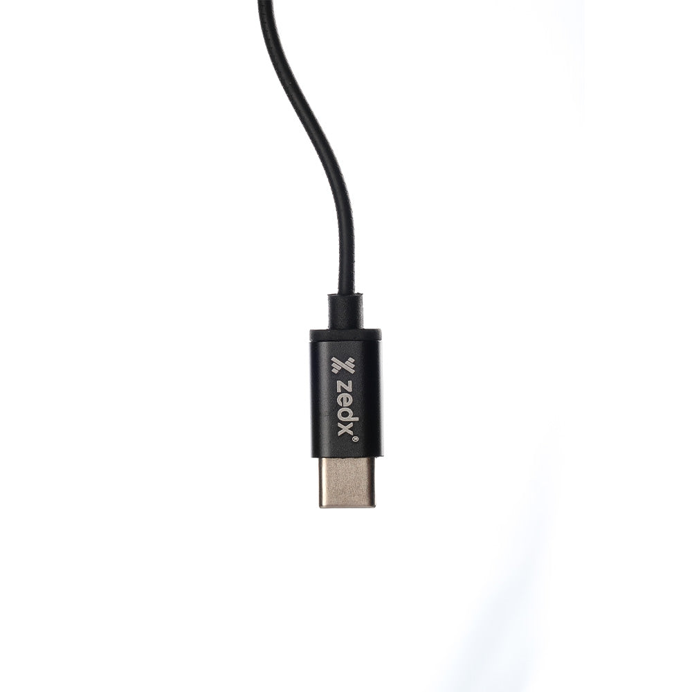 ZEDX EARPHONES USB-C HD WIRED EAR BUDS MICROPHONE