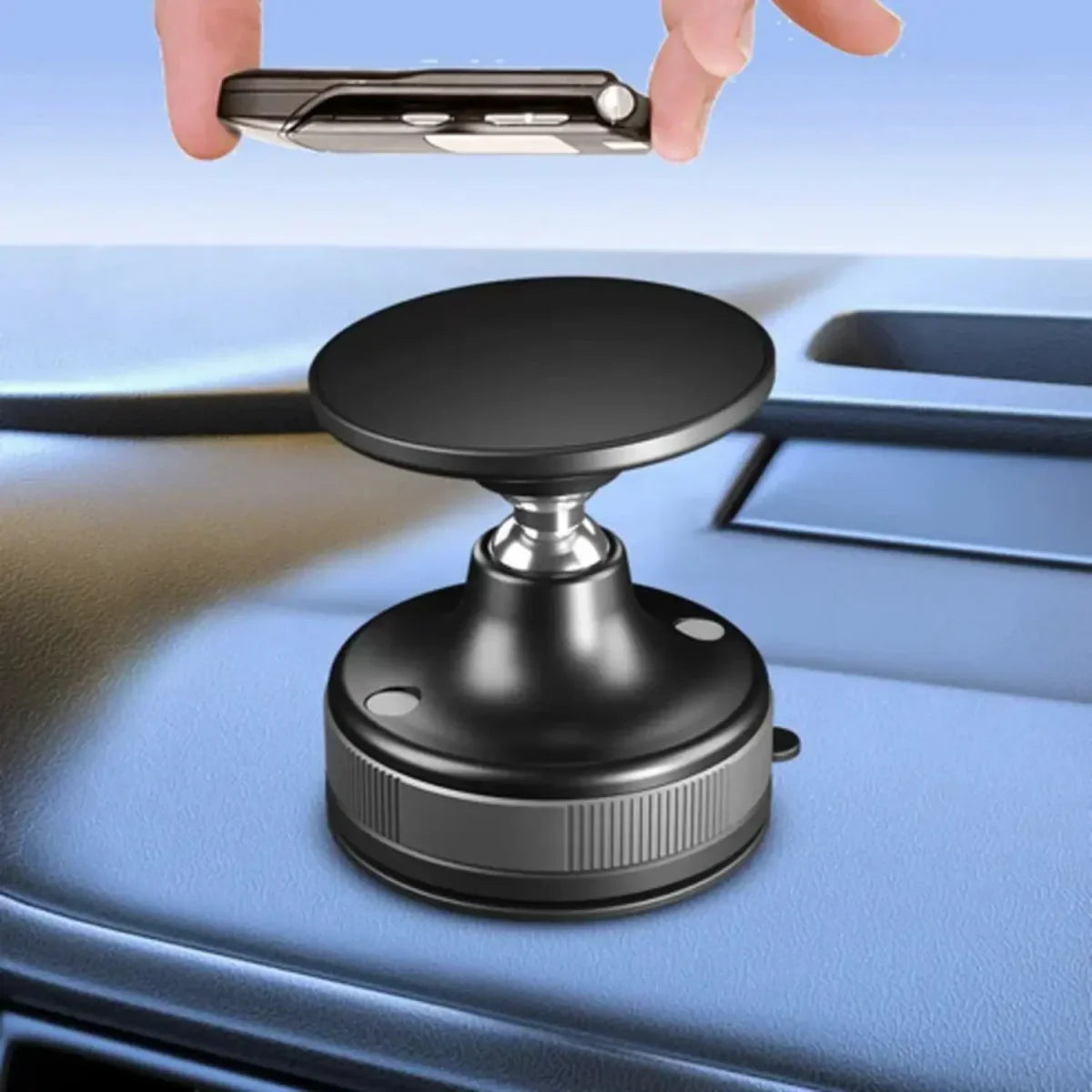 Hepu – Magnetic Phone Holder Strong Grip • 360° Rotate Free Delivery in UAE 📦