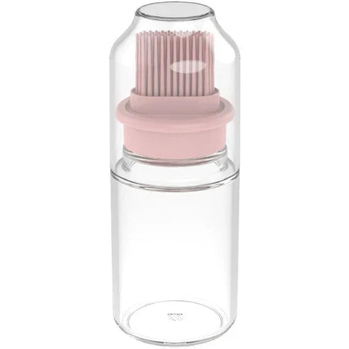 Portable Oil Bottle with Brush