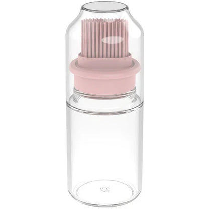 Portable Oil Bottle with Brush